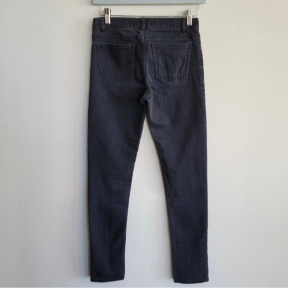 Acne Studios Skin 5 Black Wash Skinny Jeans, US 25 - Picture 4 of 6